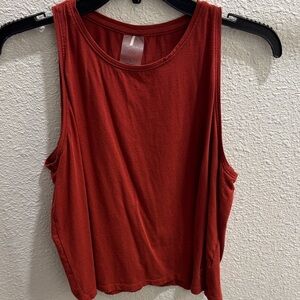 Calia Sleeveless Red Top